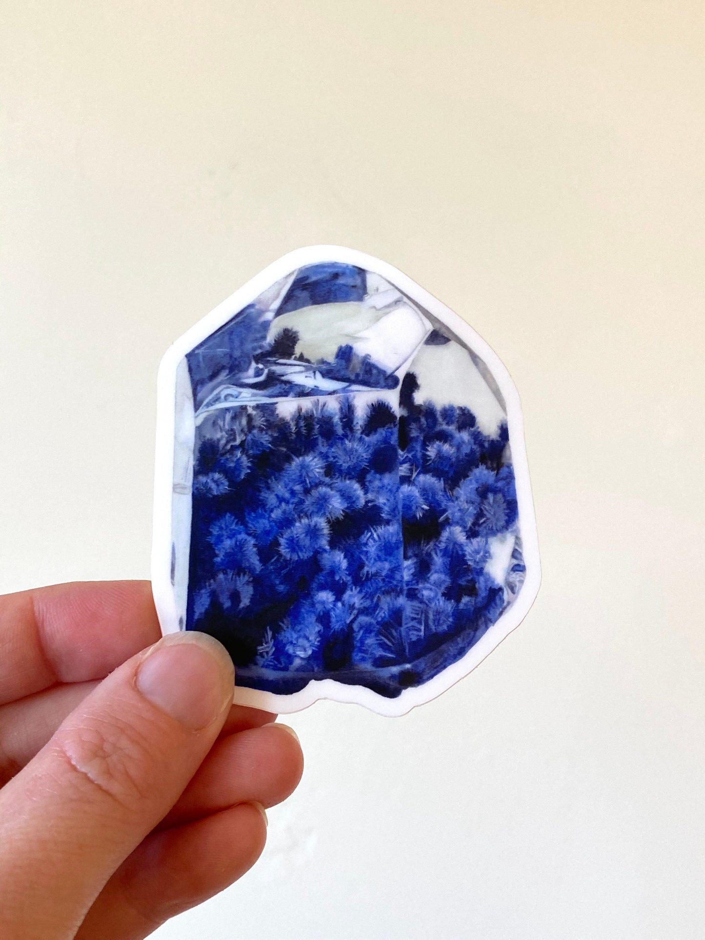 Dumortierite Quartz Sticker