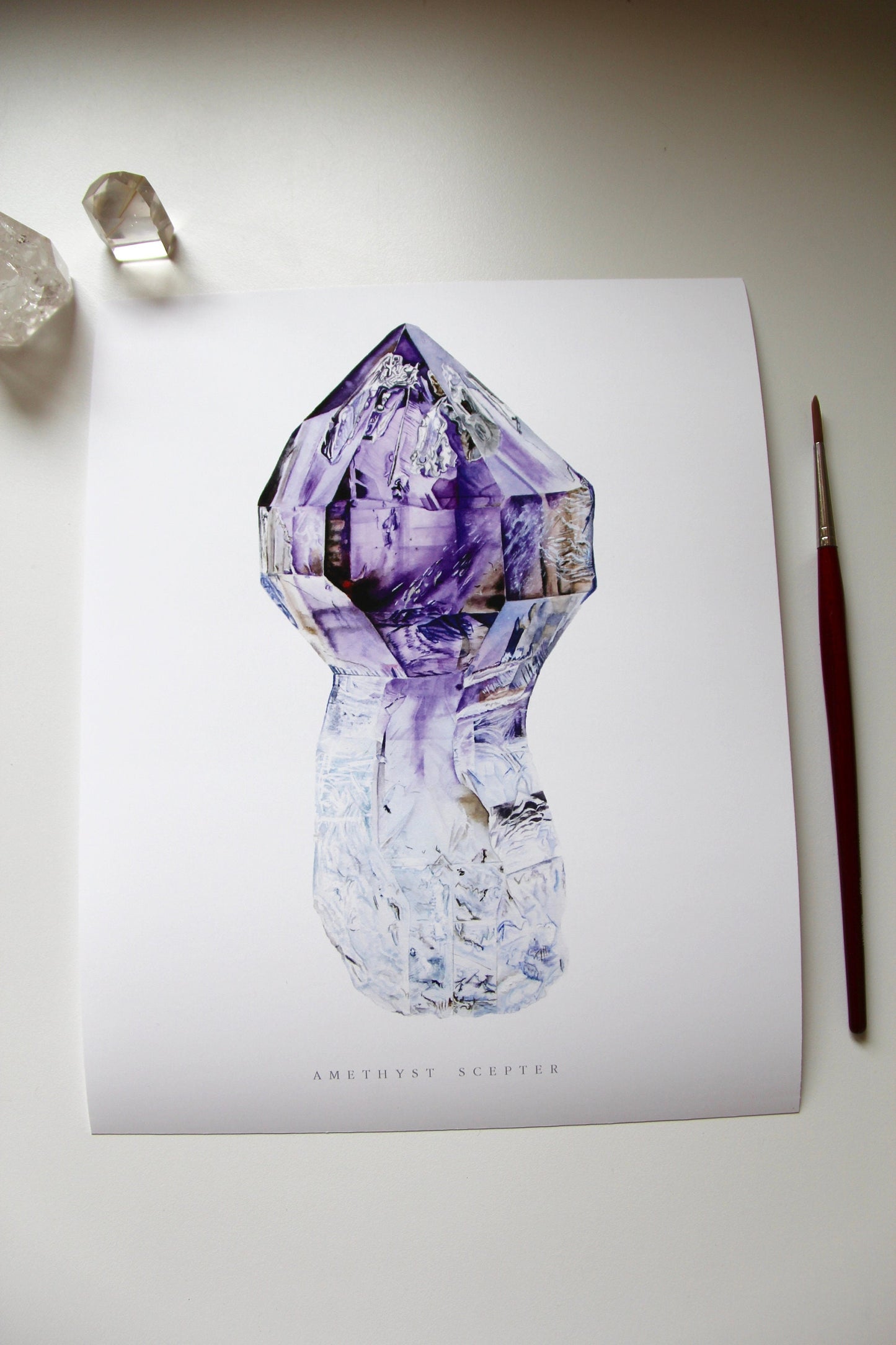 Brandberg Amethyst Print