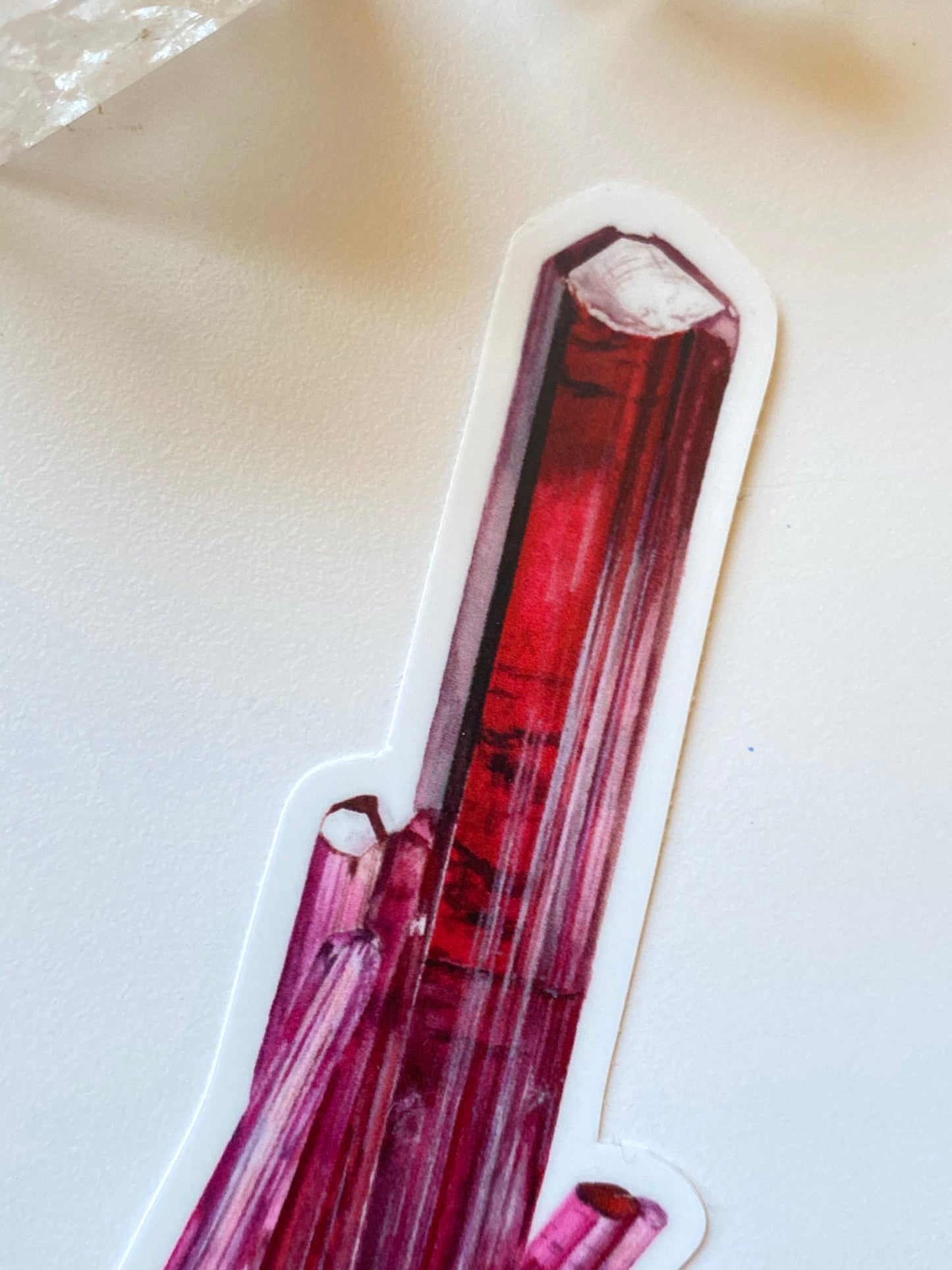 Rubellite Tourmaline Sticker
