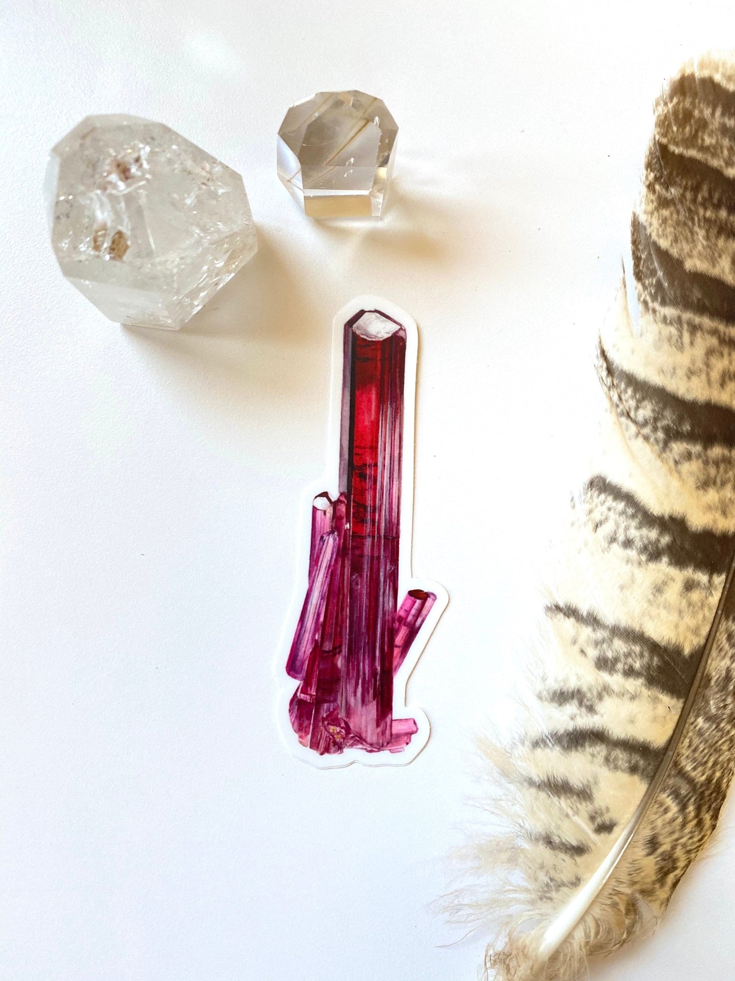 Rubellite Tourmaline Sticker