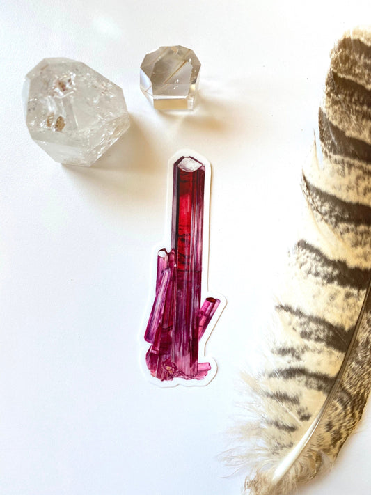 Rubellite Tourmaline Sticker