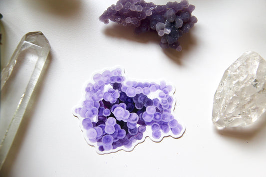 Grape Agate Sticker