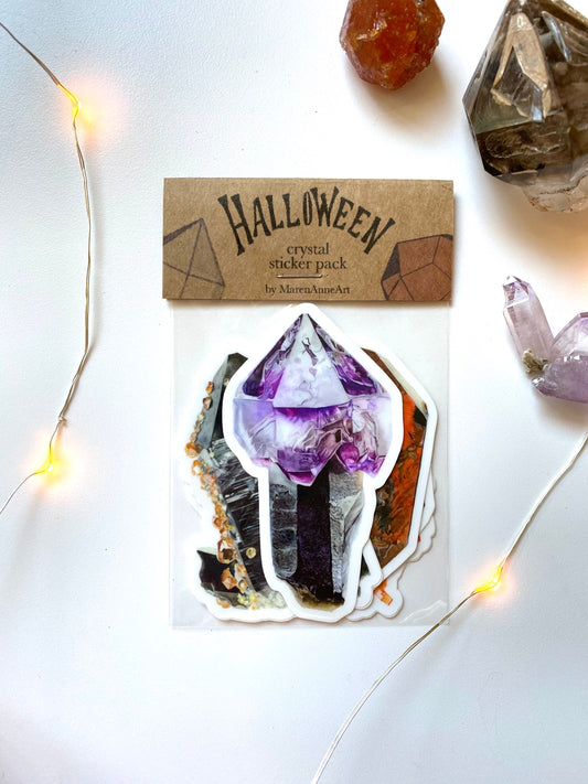 Halloween Crystal Sticker Pack
