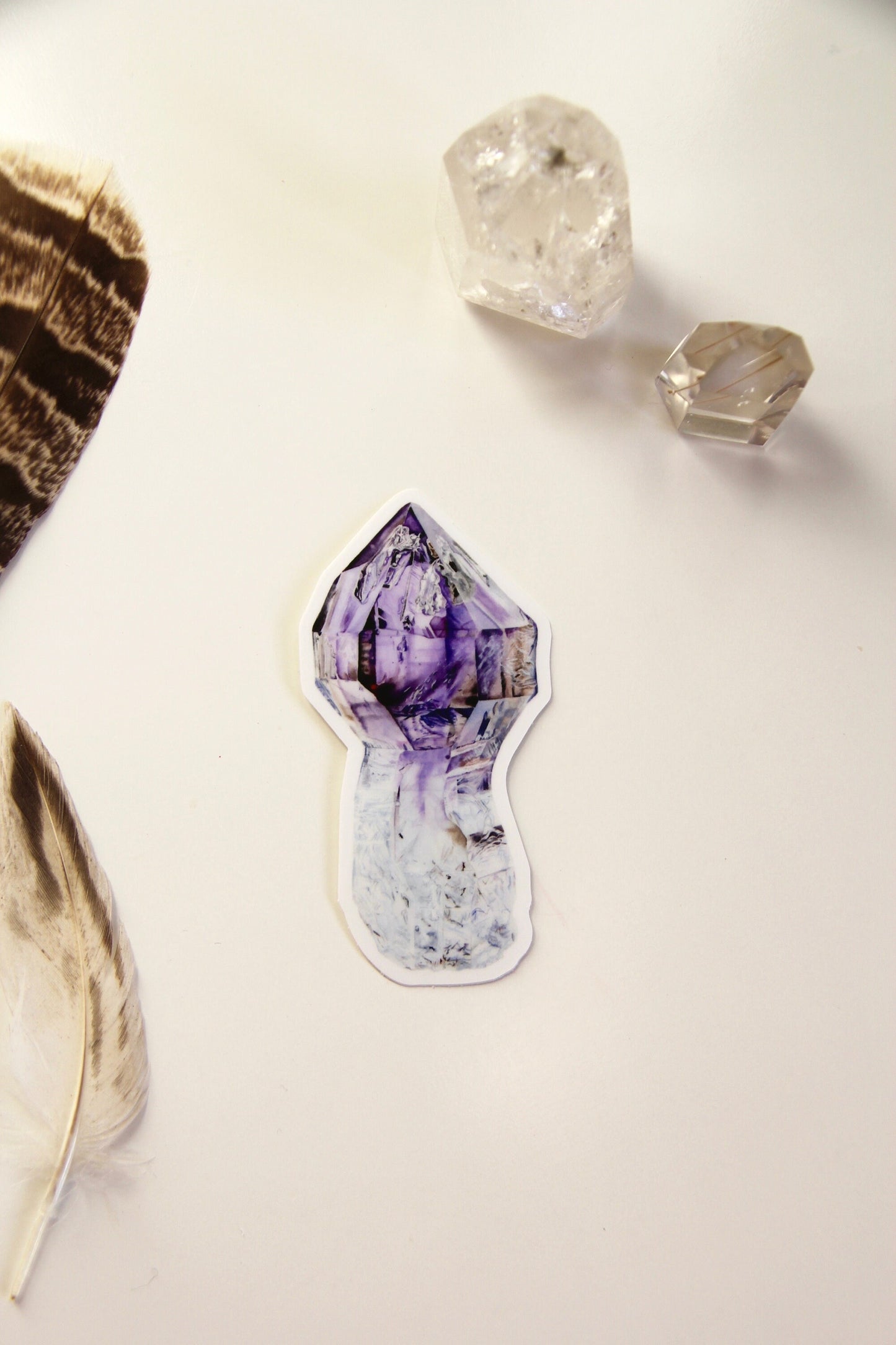 Brandberg Amethyst Scepter Sticker