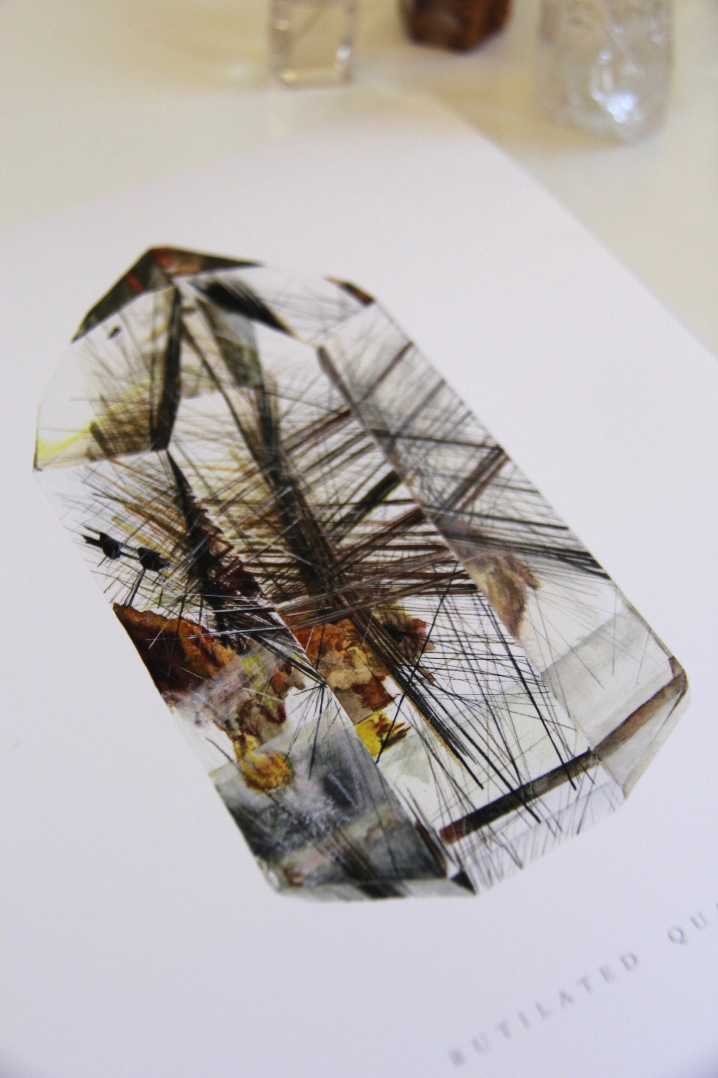 Rutilated Quartz Print