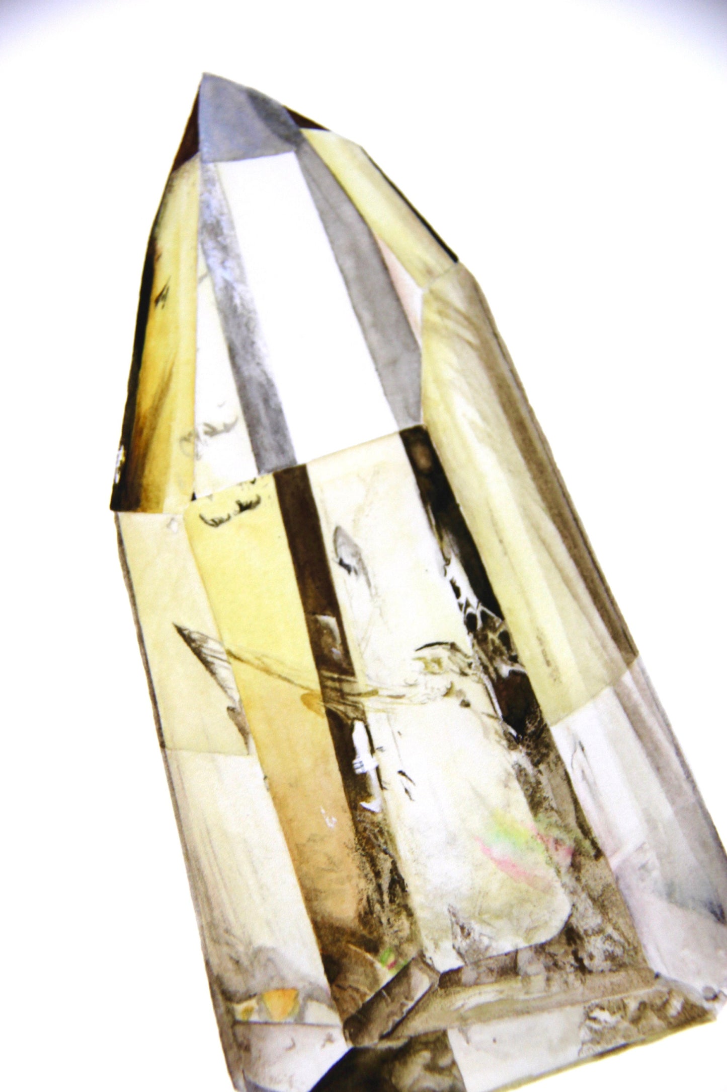 Brazilian Citrine Tower Print