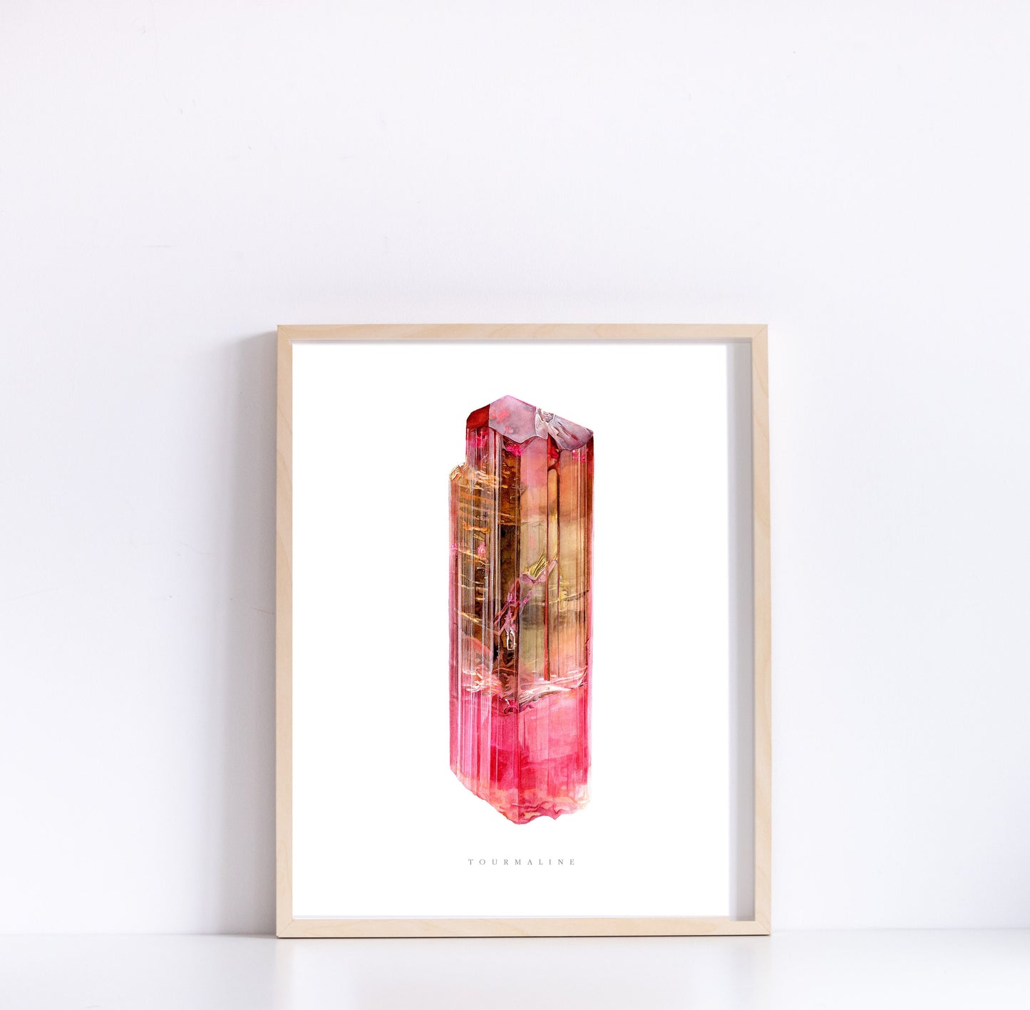 Californian Tourmaline Watercolor Print