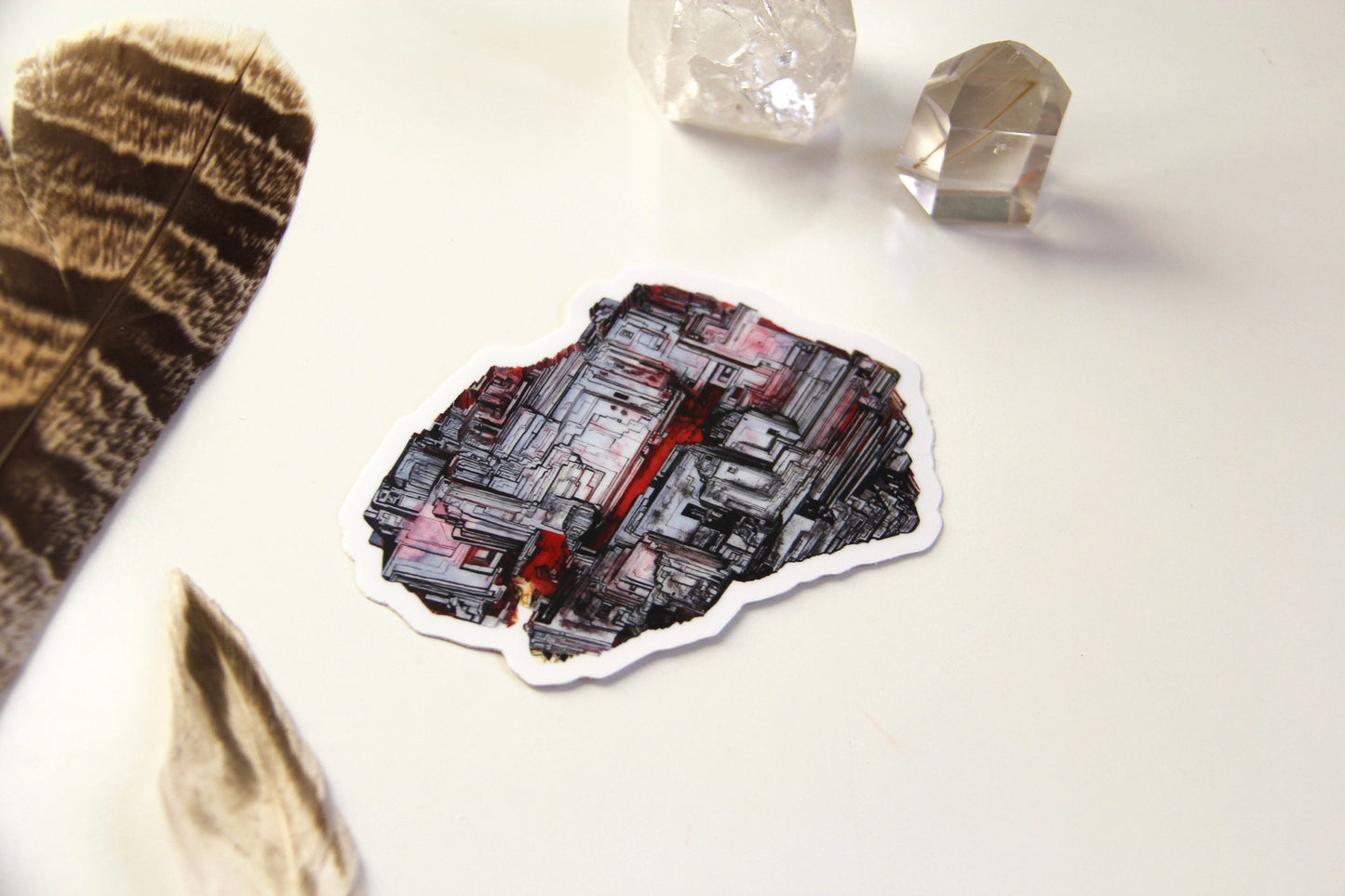Spessartine Garnet Sticker