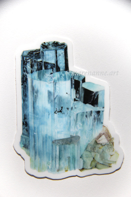 Aquamarine Sticker
