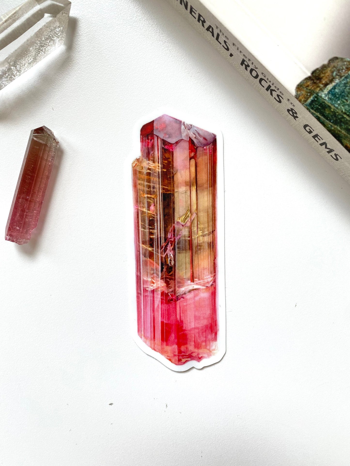 Pink Tourmaline Sticker-