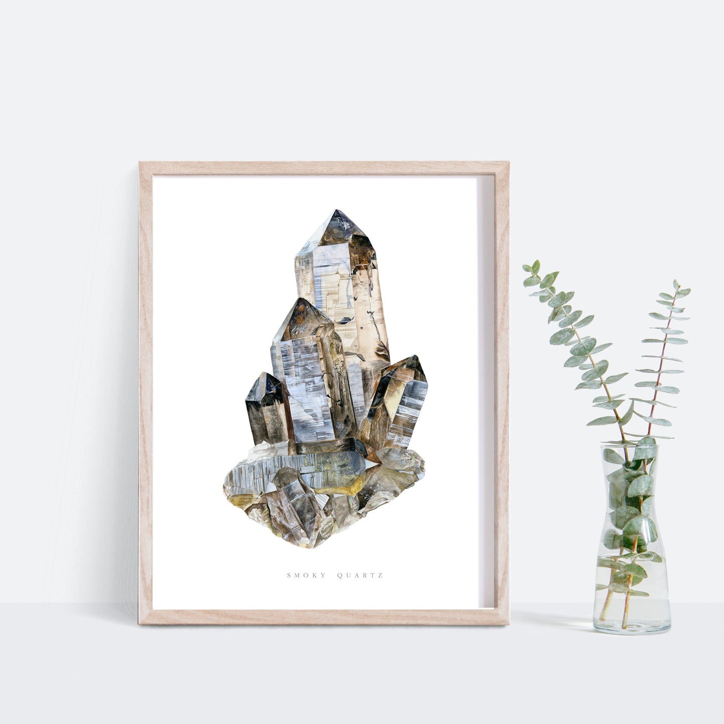 Swiss Smoky Quartz Print