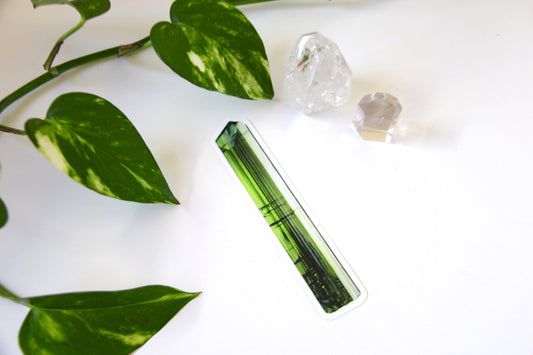 Green Tourmaline Sticker