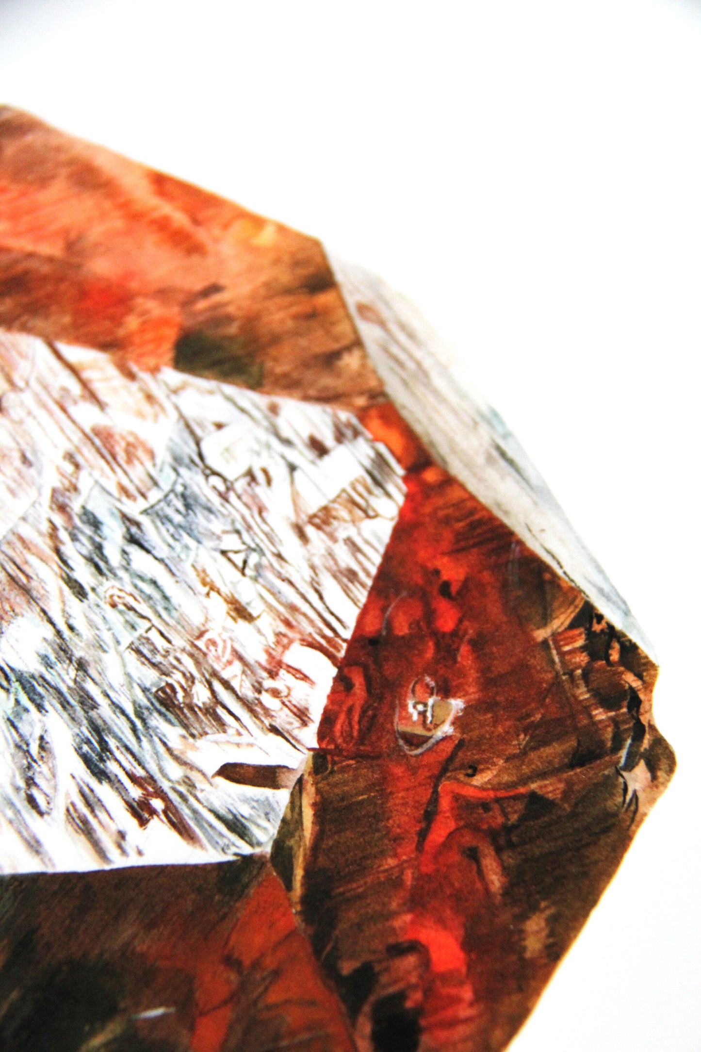 Loliondo Spessartine Garnet Watercolor Print