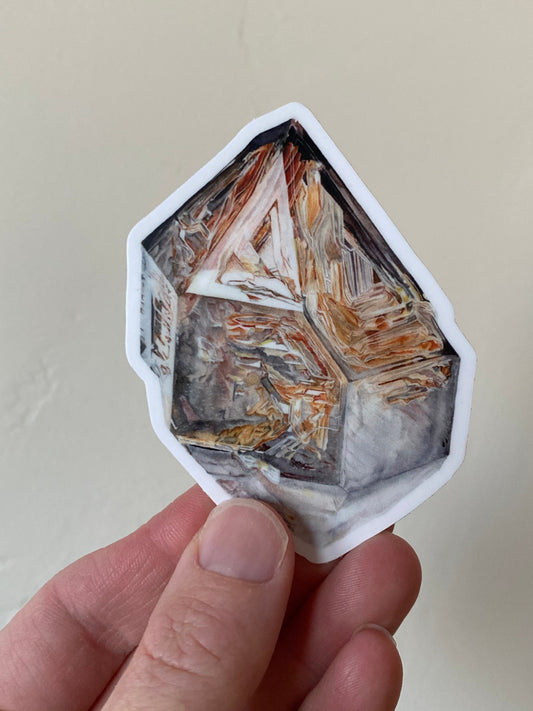 Skeletal Brandberg Quartz Sticker