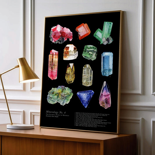 Mineralogy No. 4- The Colorful World of Minerals