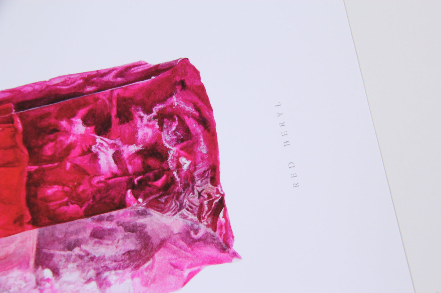 Red Beryl Print