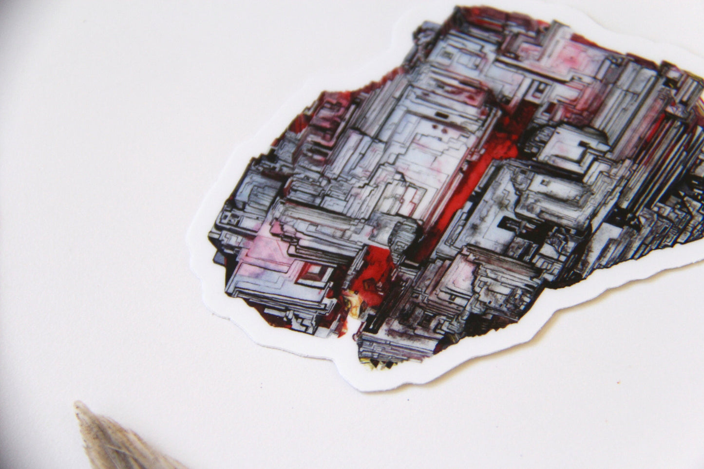 Spessartine Garnet Sticker