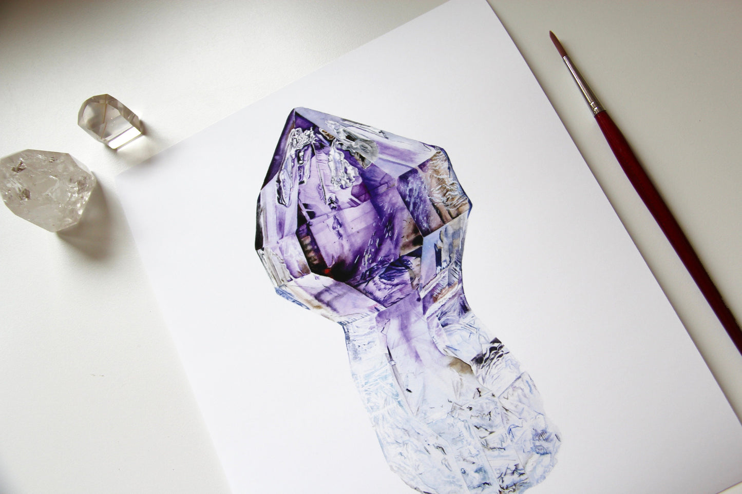 Brandberg Amethyst Print