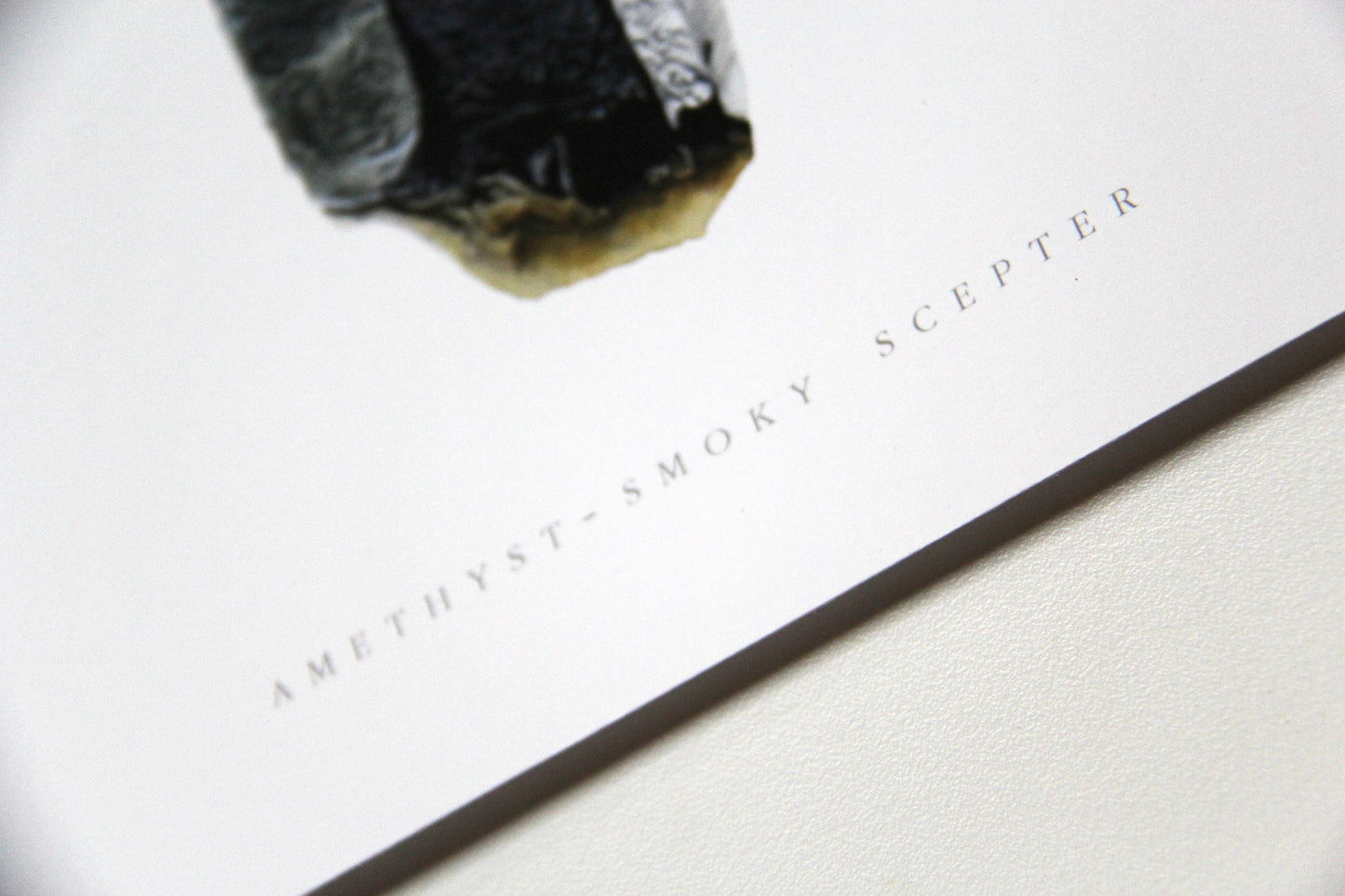 Smoky-Amethyst Scepter Print- Little Gem Mine