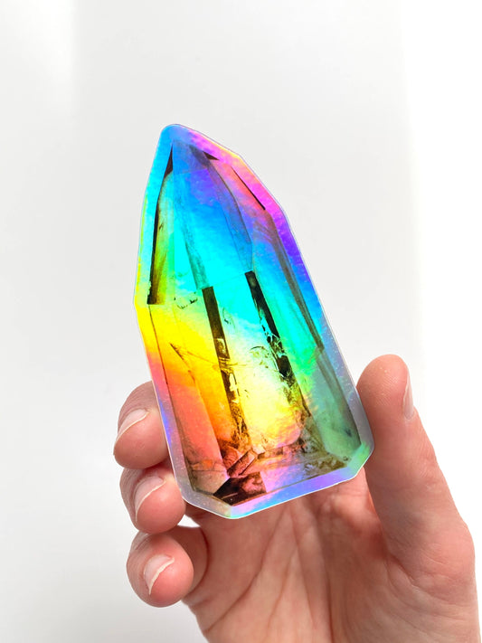 Holographic Citrine Sticker