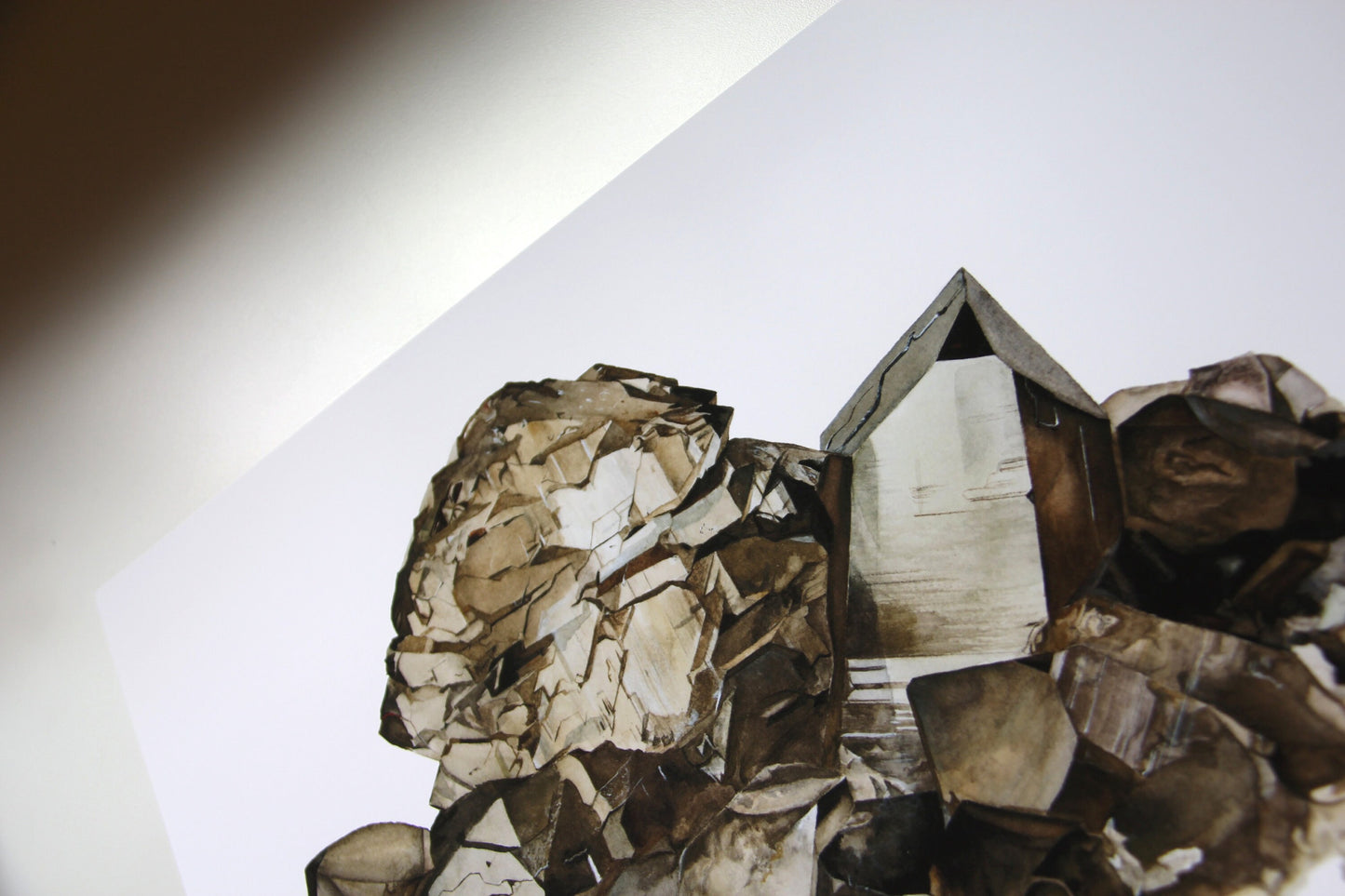 Smoky Quartz Gwindel Print