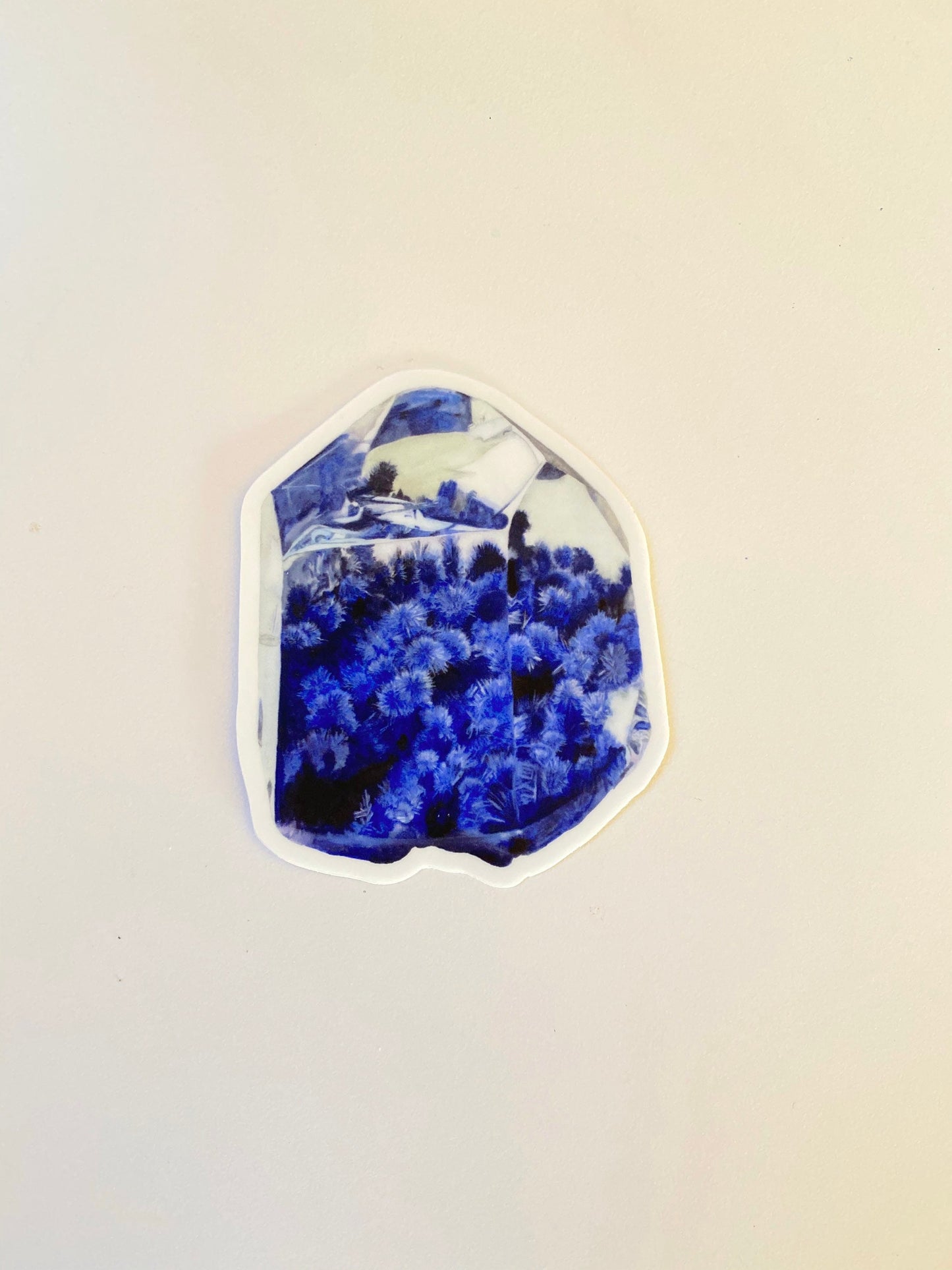 Dumortierite Quartz Sticker