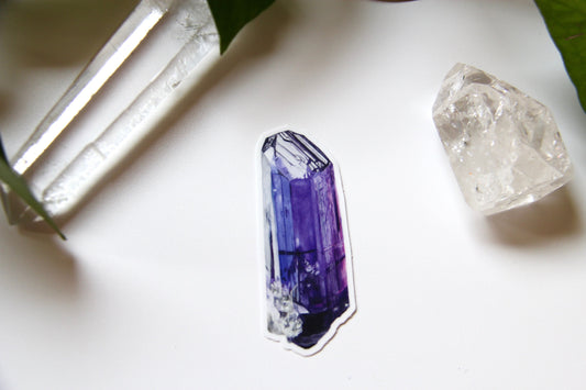 Tanzanite Sticker