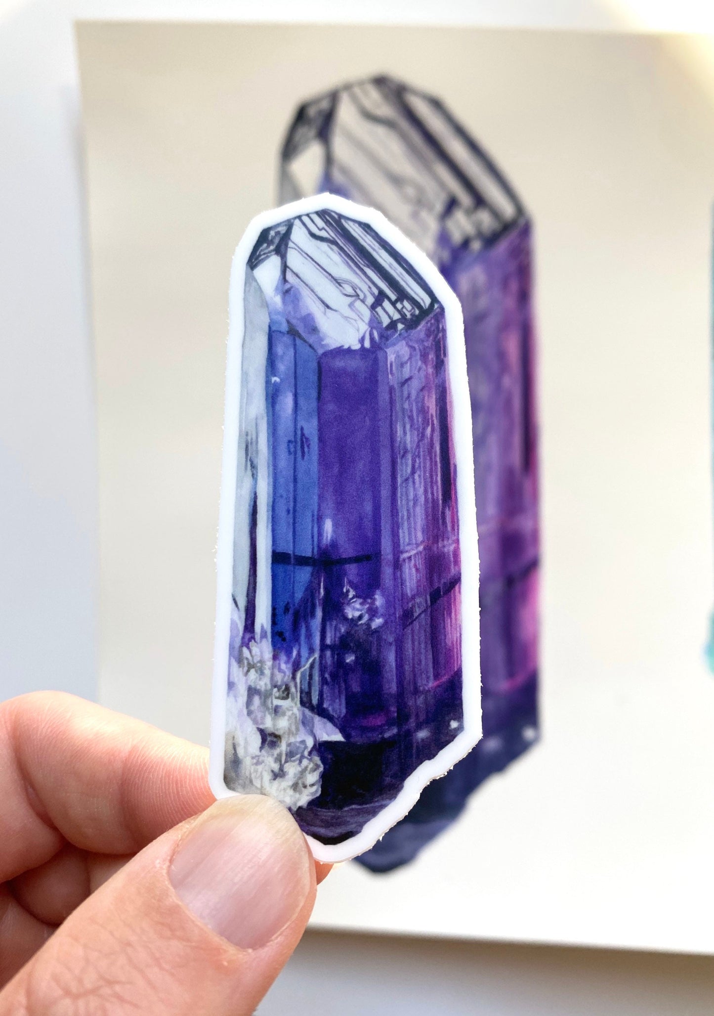 Tanzanite Sticker