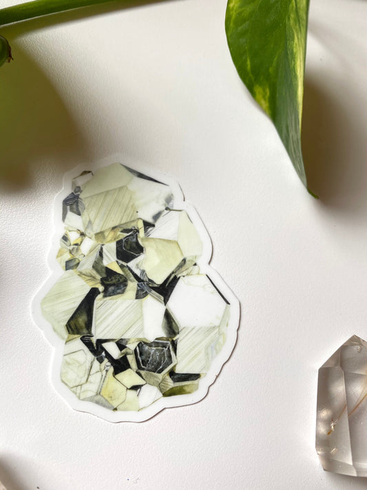 Peruvian Pyrite Sticker