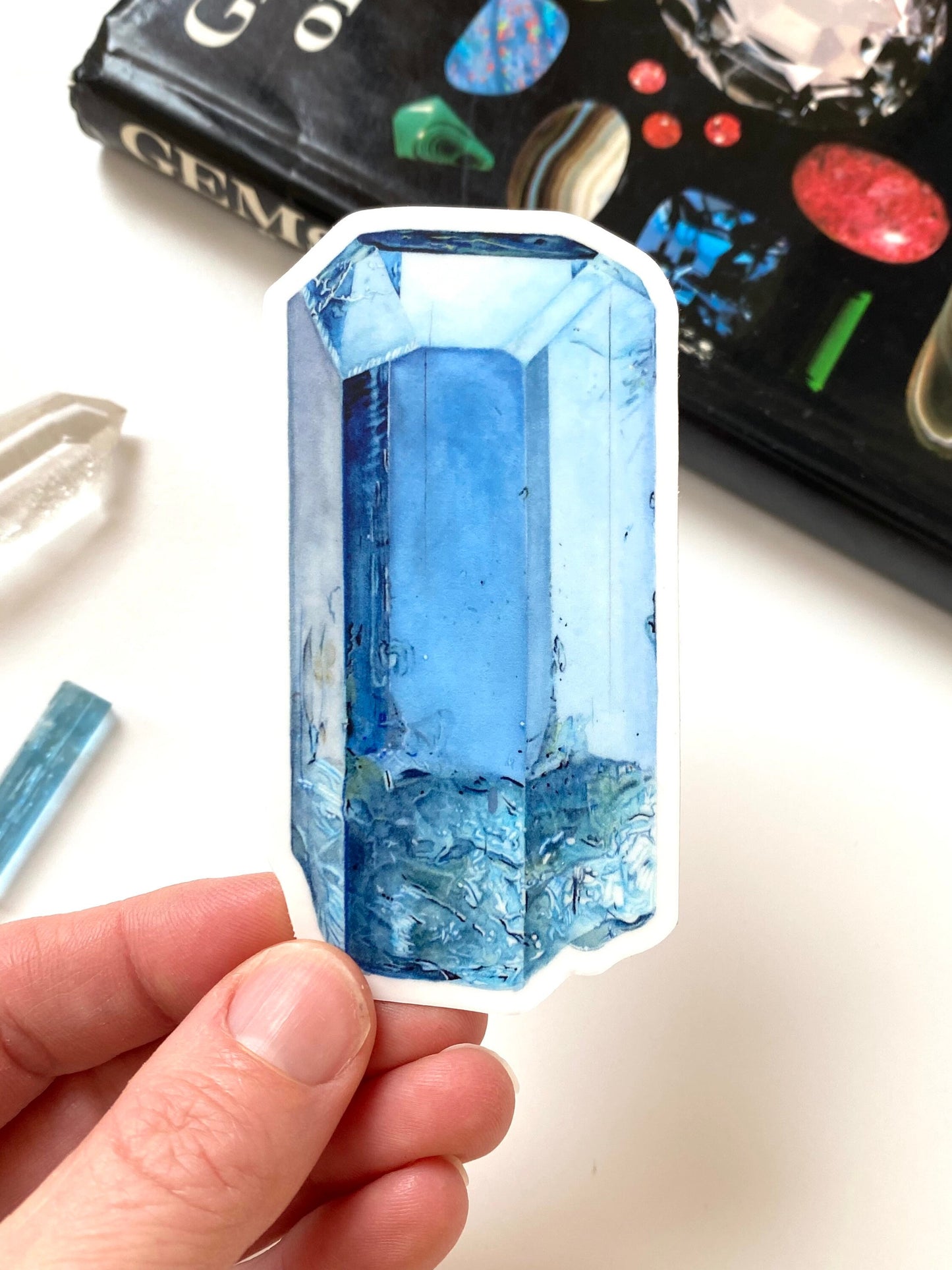 Idaho Aquamarine Sticker