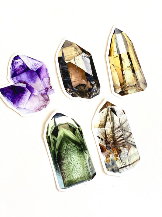 Quartz Crystal Sticker Pack