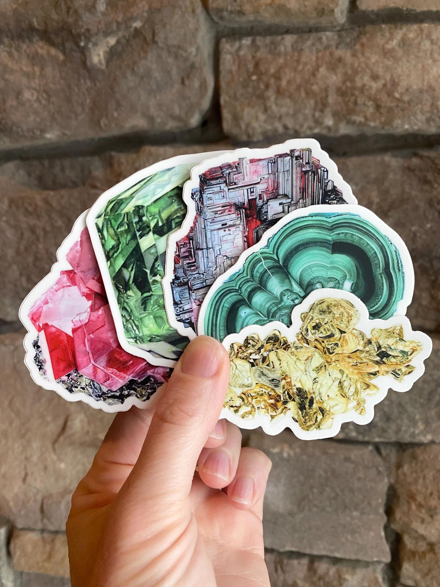 Merry Minerals Sticker Pack