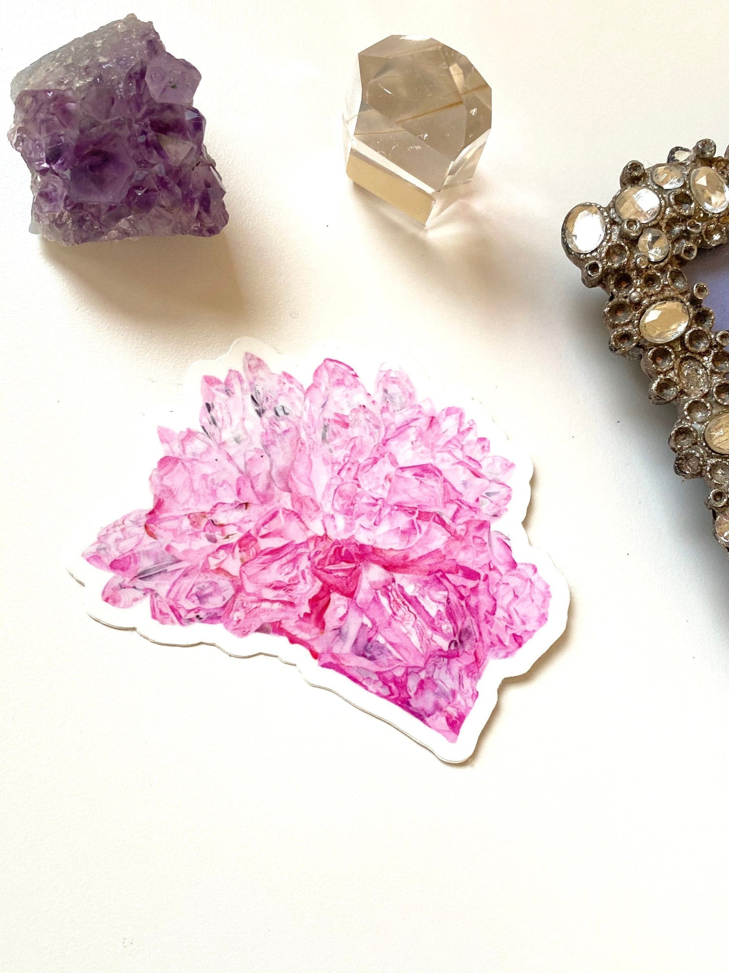 Rose Quartz Sticker