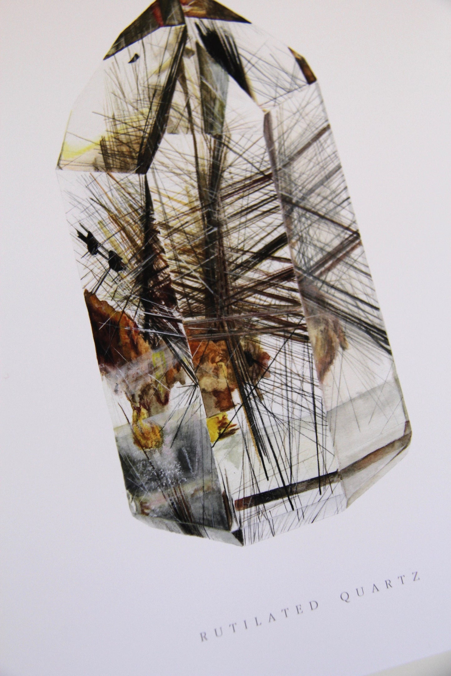 Rutilated Quartz Print