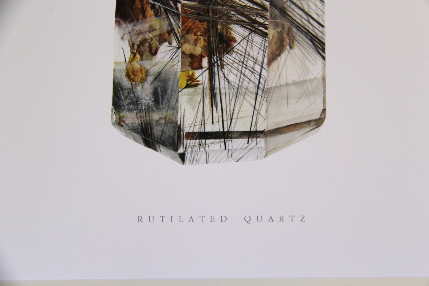 Rutilated Quartz Print