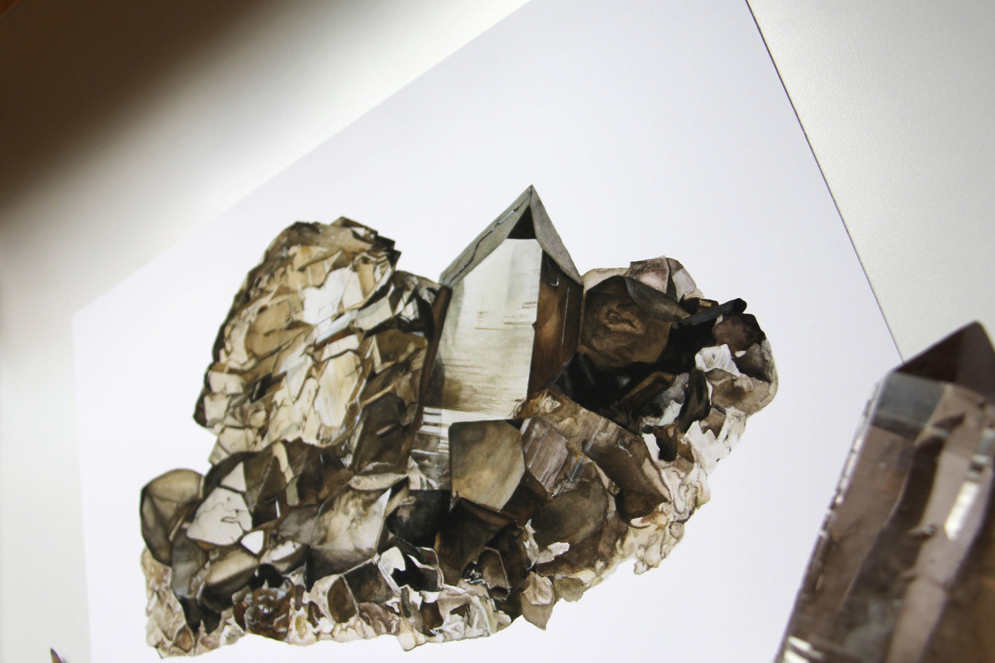 Smoky Quartz Gwindel Print