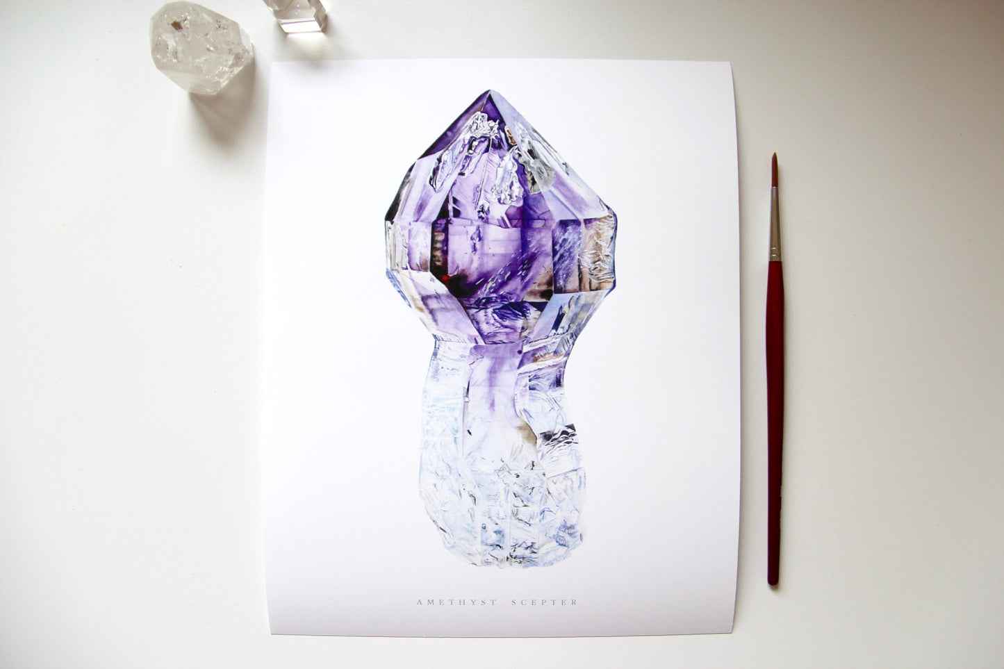 Brandberg Amethyst Print