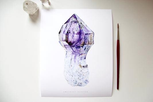 Brandberg Amethyst Print