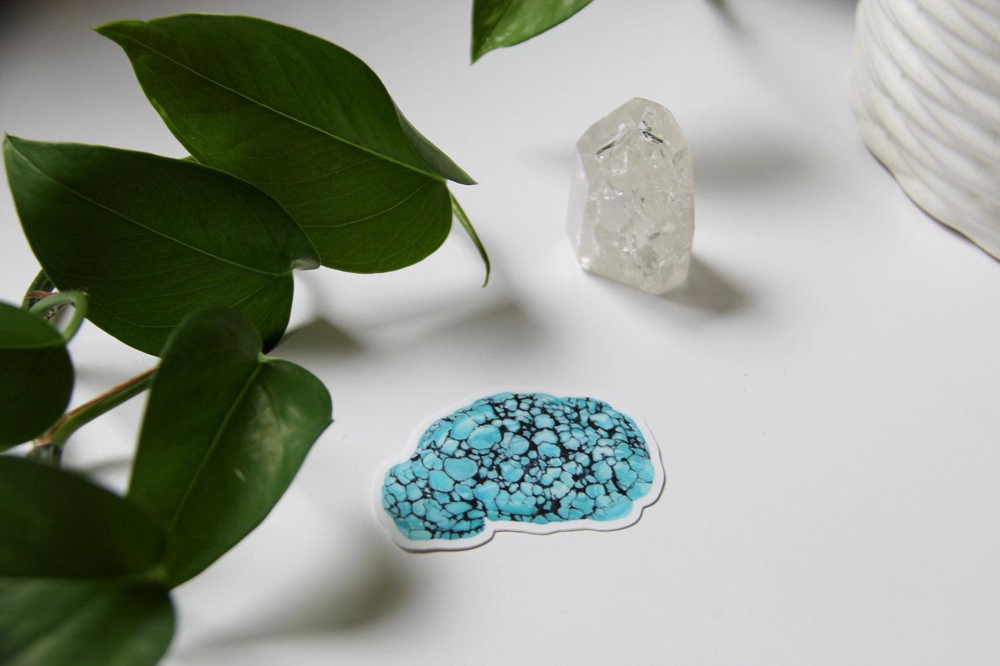Turquoise Sticker