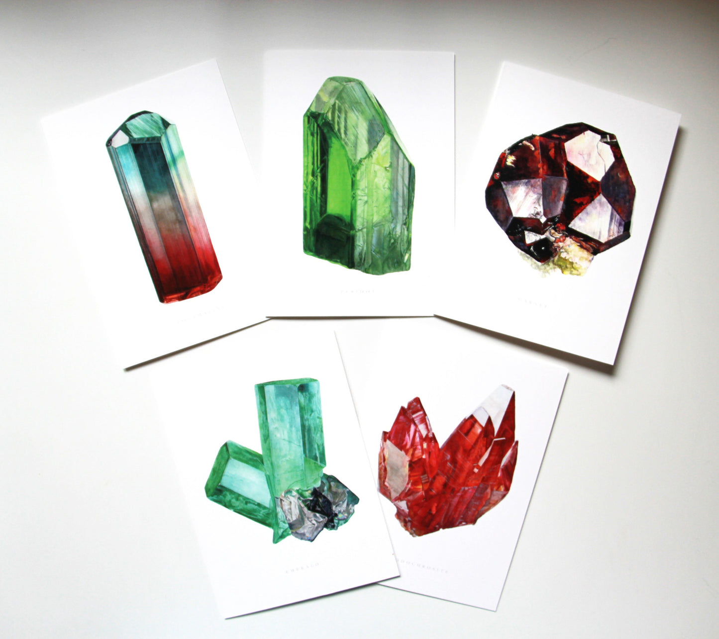 Holiday Crystal Card Set