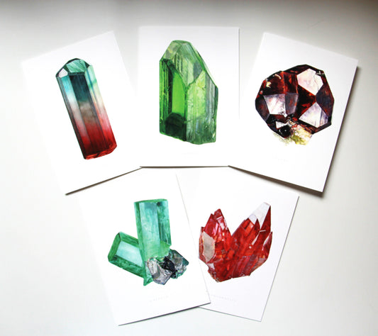 Holiday Crystal Card Set