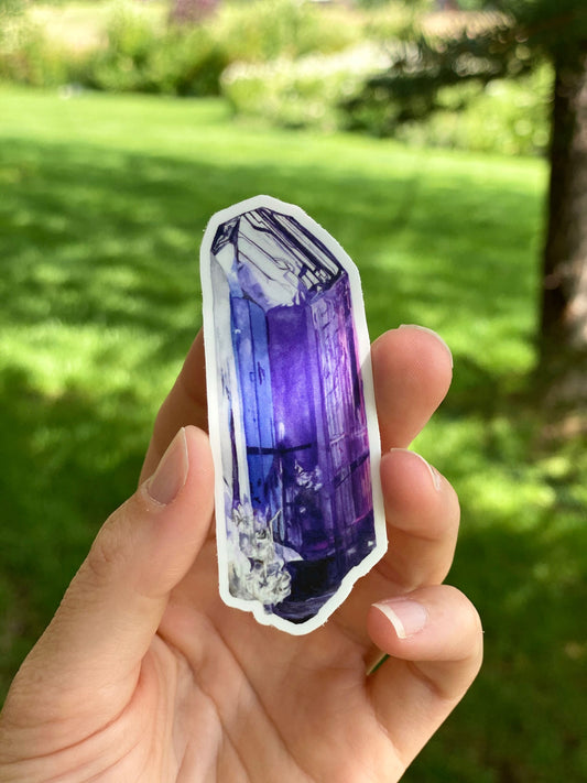 Tanzanite Sticker