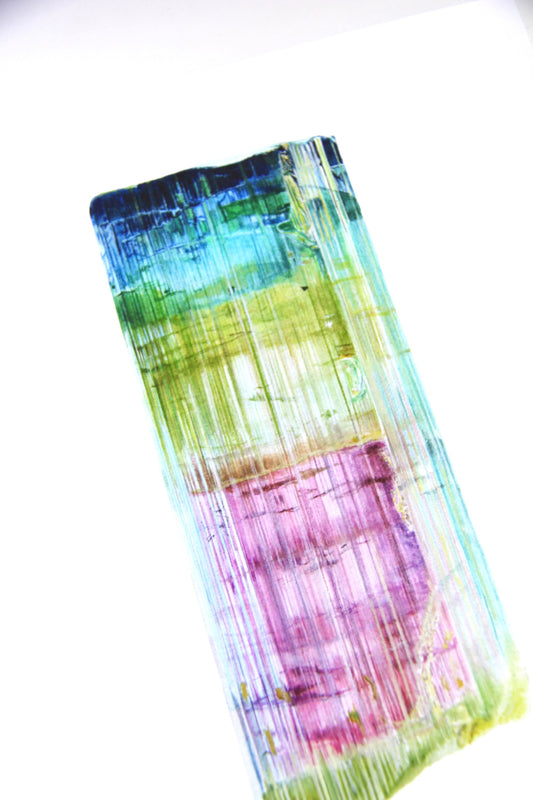 Blue-Capped Tourmaline Watercolor Print