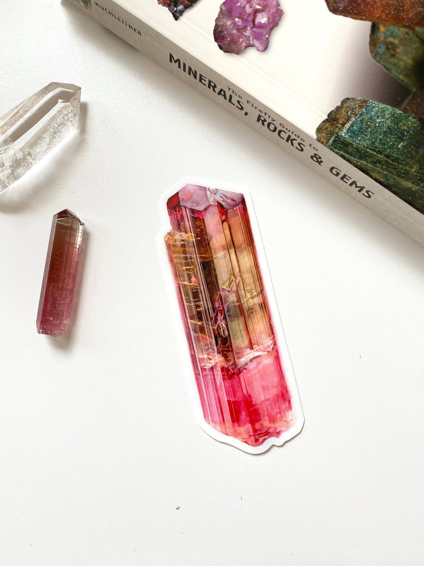 Pink Tourmaline Sticker-