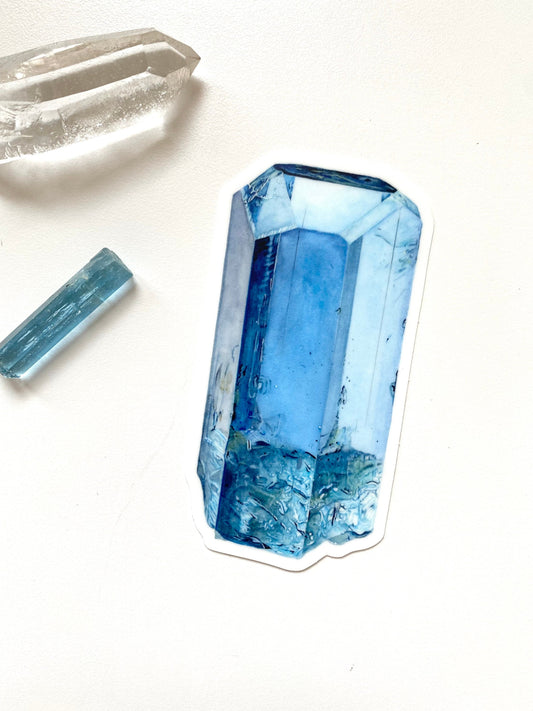 Idaho Aquamarine Sticker
