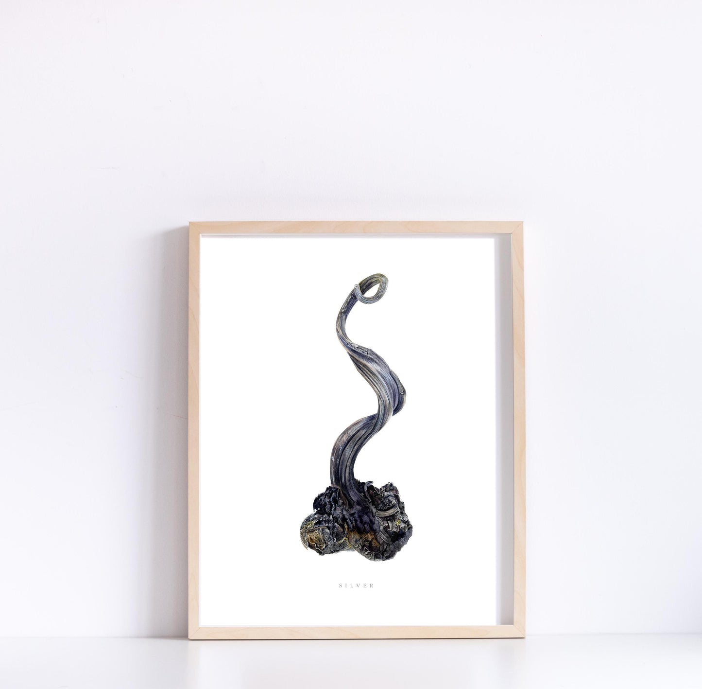 Silver Wire Giclee Print