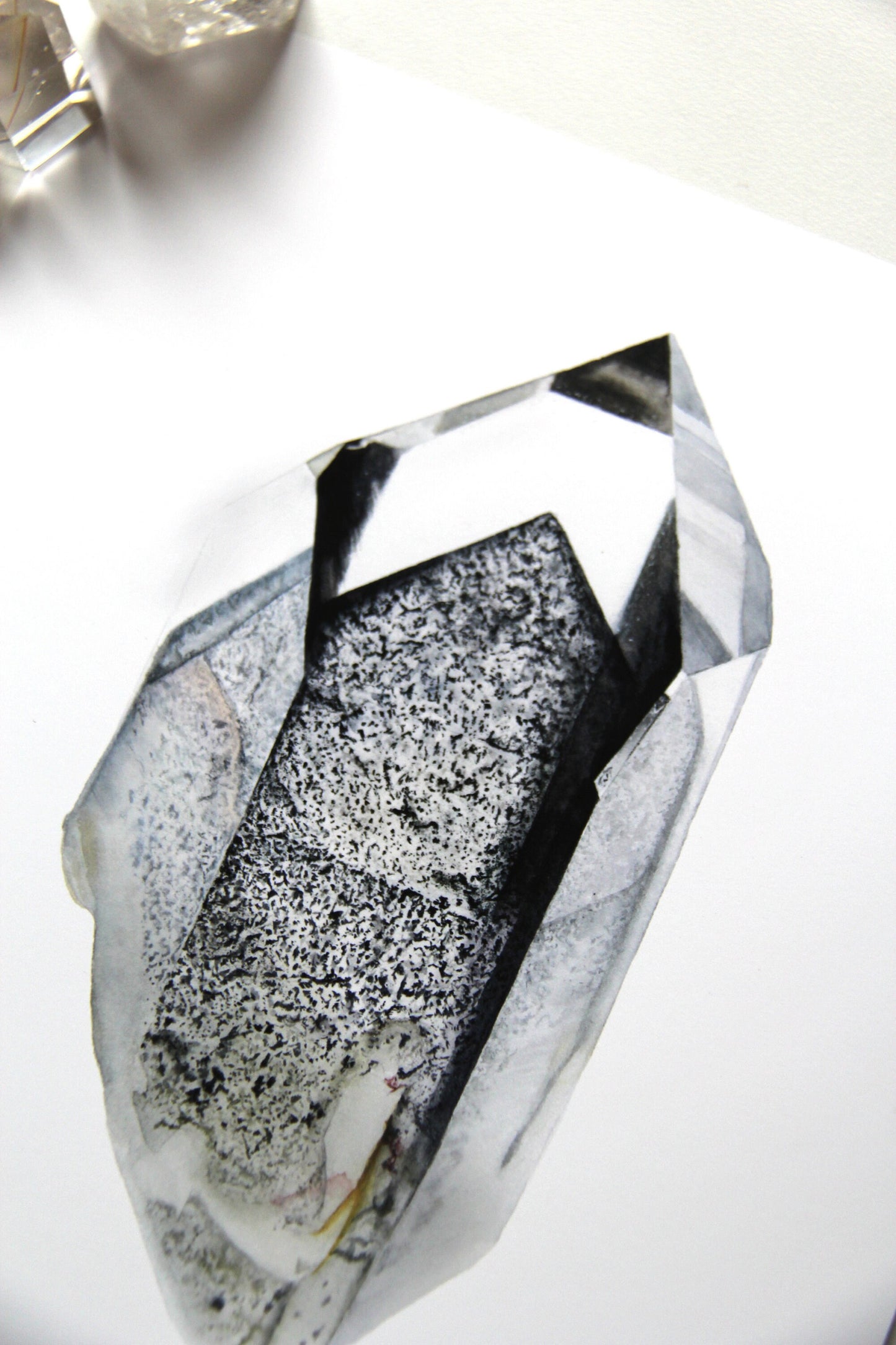 Phantom Quartz Watercolor Print