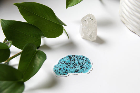 Turquoise Sticker