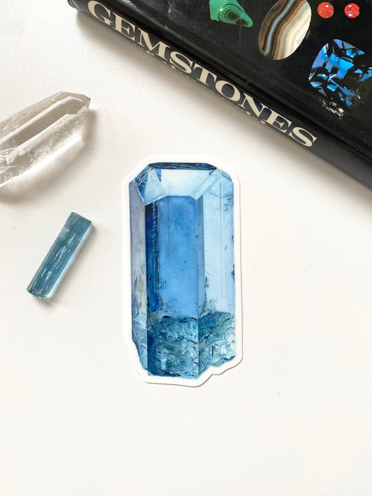 Idaho Aquamarine Sticker