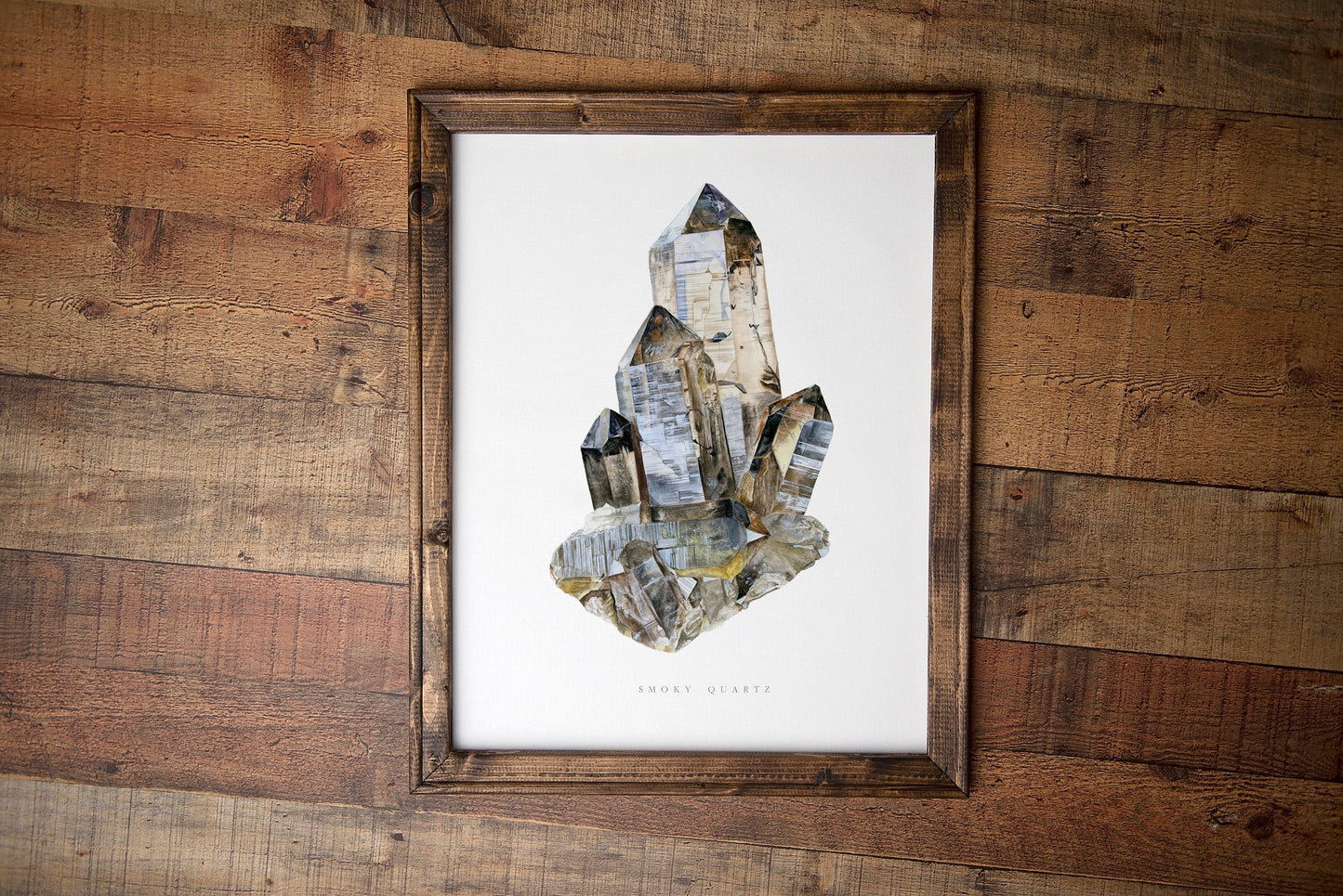 Swiss Smoky Quartz Print